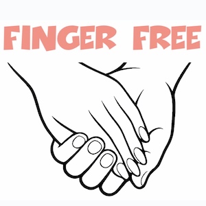 Finger Free nailbiting and skin picking website logo.
